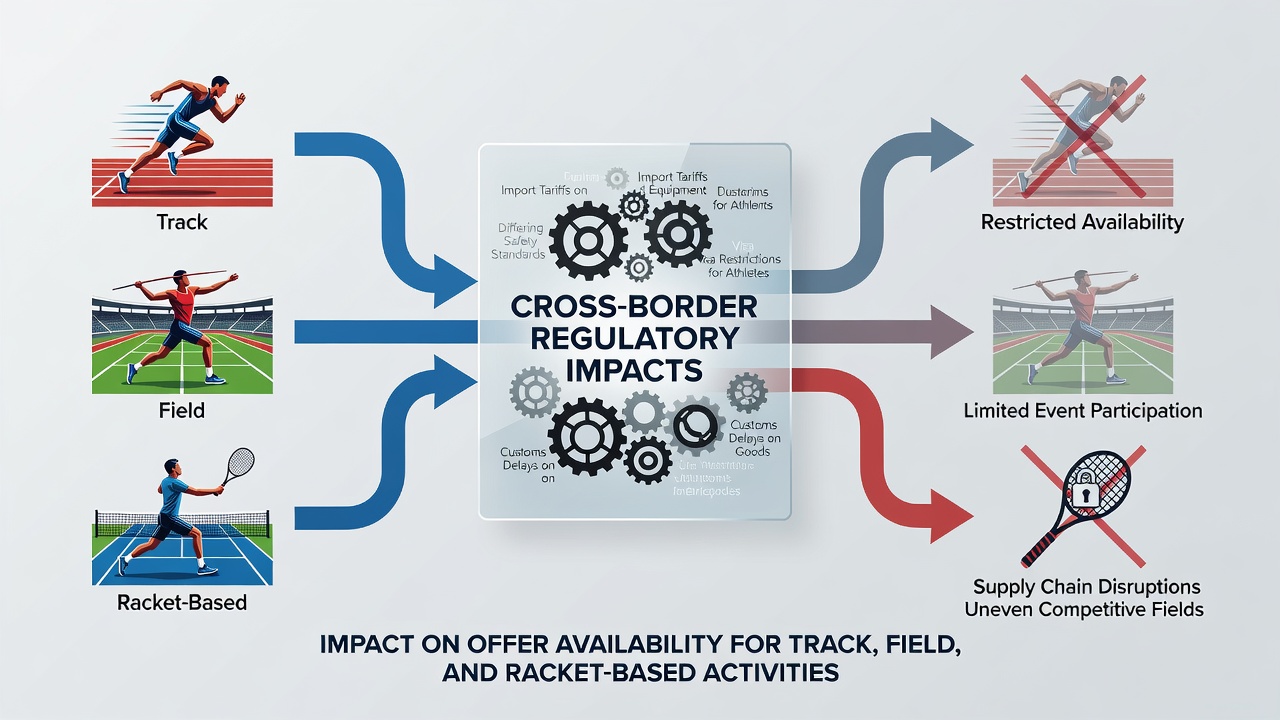Impact of international regulations on availability of tennis and athletics betting offers