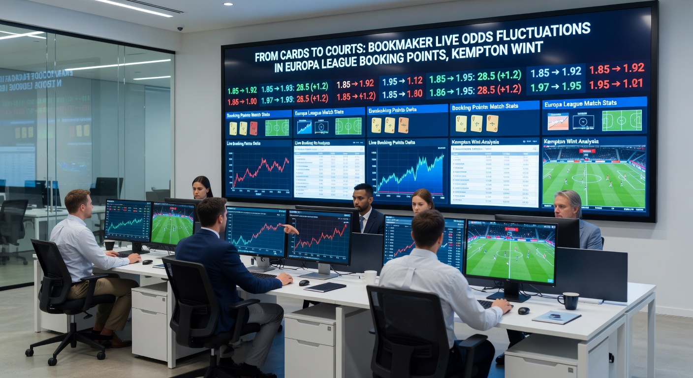 Close-up of Kempton racecourse action with overlaid live odds fluctuating on Derby trial runners, promo icons visible