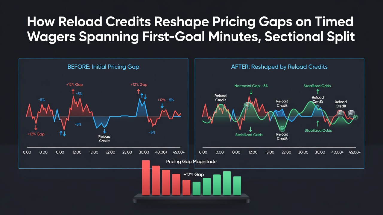 Sectional split markets and set duration lines responding to reload credit flows